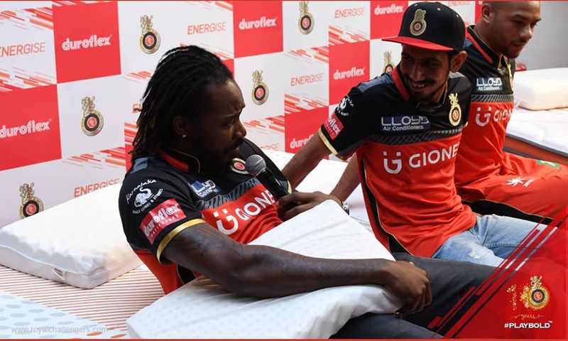 Chris Gayle trolls Yuzvendra Chahal for posting his workout video