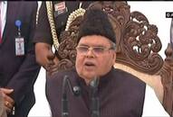 Jumu-Kashmir assembly elections may be held with the Lok Sabha jammu kashmir governor