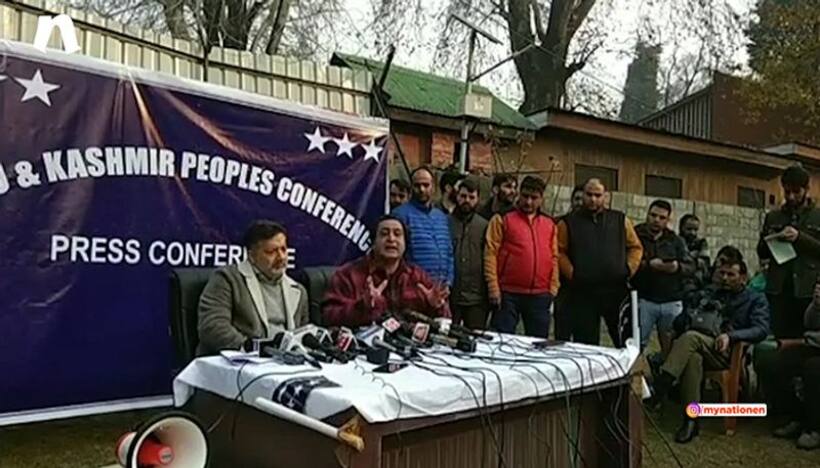 पीडीपी, नेशनल कांफ्रेंस ने जम्मू कश्मीर को  अपनी जायदाद समझ रखा हैः सज्जाद लोन