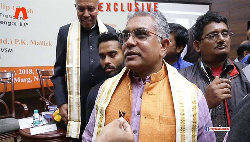 Dilip Ghosh Delhi Bengal BJP president general election 2019