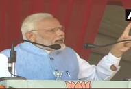 narendra modi targeted congress over ram mandir issue