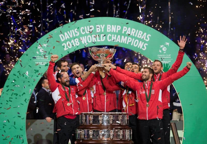 Tennis Marin Cilic leads Croatia to Davis Cup title against France