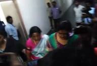 Woman executive engineer assistant arrested Salem bribe Kalaivani video