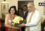 IAS officer Aparajita Sarangi joins BJP contest 2019 elections  Bhubaneshwar