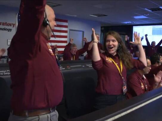 NASA InSight Lander Land on Martian Surface