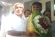 Yeddyurappa DK Shivakumar meeting residence Bengaluru Singandoor bridge video