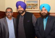 Navjot Singh Sidhu seen with pro-Khalistan leader Gopal Chawla