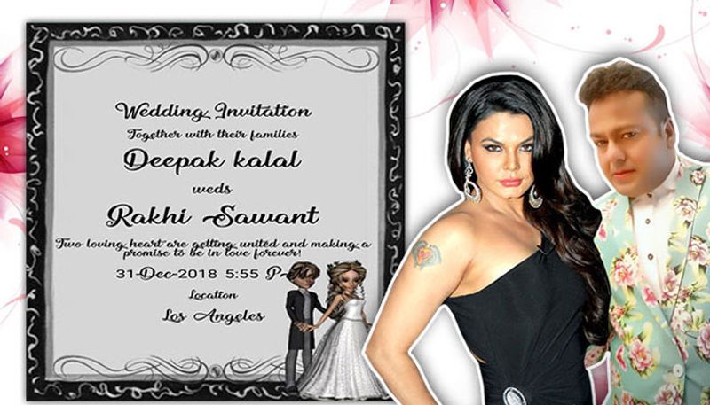 Rakhi Sawant to tie the knot with Deepak Kalal?