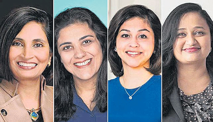 4 Indian-origin women in Forbes top female US tech moguls' list