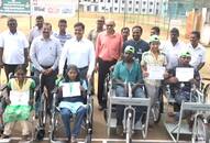 Physically challenged children participate in district-level sports meet in Tamil Nadu