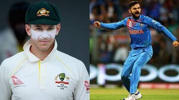 India vs Australia Tim Paine Virat Kohli Sledging  Adelaide Test series