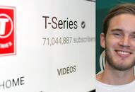 PewDiePie vs T-series Hacker India subscribe Swedish YouTube Felix Kjellberg