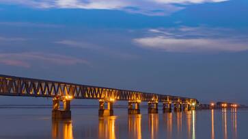 Bridge to Northeast: Freight train runs over rivers, hills for first time