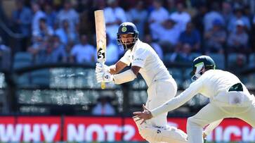 India vs Australia 1st Test: Pujara stands firm amid batting collapse; visitors 143/6 at tea on Day 1