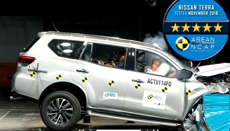 Nissan Terra awarded five stars by ASEAN NCAP