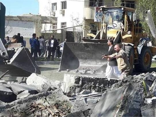 Terrorist attack near police headquarters in Chabadar, Iran