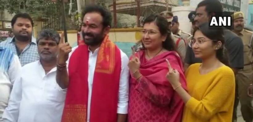 तेलंगाना विधानसभा चुनाव  पहले दो घंटे में करीब नौ प्रतिशत मतदान
