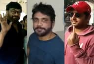 Telangana assembly election Chiranjeevi Nagarjuna Amala Nithin celebrities cast votes video