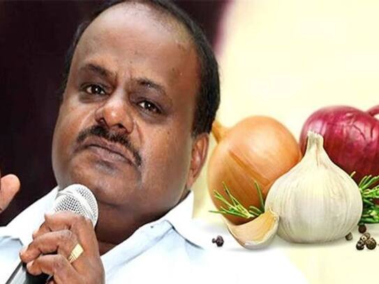 Kumaraswamy Congress govt forcing ISKCON to use onion garlic in midday meal