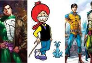 Chacha Chaudhary or Nagraj Indian comic books heroes 8th Delhi Comic Con