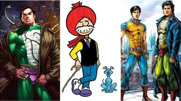 Chacha Chaudhary or Nagraj Indian comic books heroes 8th Delhi Comic Con