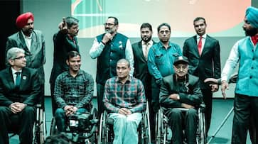 SwachhAbility Awards War veterans on wheelchair blade runner Major DP Singh India