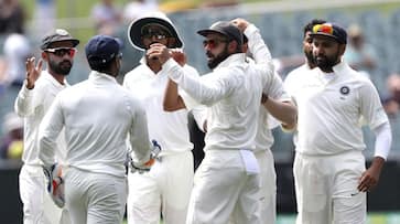 India Australia 1st Test Adelaide Day 4 Virat Kohli Ashwin Shami