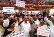 BJP protests Suvarna Soudha Kumarawamy rude behaviour administrative affairs Karnataka video