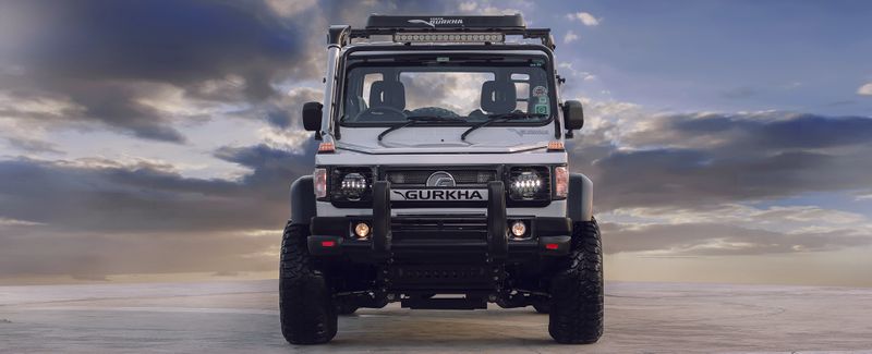 Competition for Mhaindra Thar Force launched Gurkha 2.2 Jeep