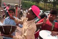 Telangana poll results KCR supporters employed children for campaign celebrations Video report