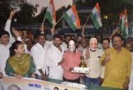 congress workers sell tea wearing prime-minister-narendra-modi-and-amit-shah mask, Smirit Irani furious