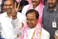 TRS national role KCR swearing in Telangana KTR