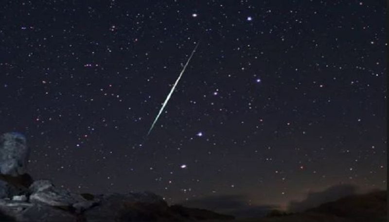 Geminid Meteor Shower on Earth Today in The Night Sky