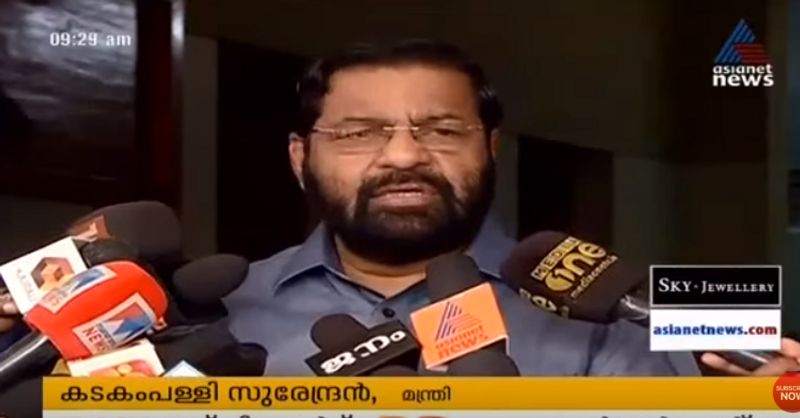 Kadakampally Surendran about covid restrictions in thiruvananthapuram