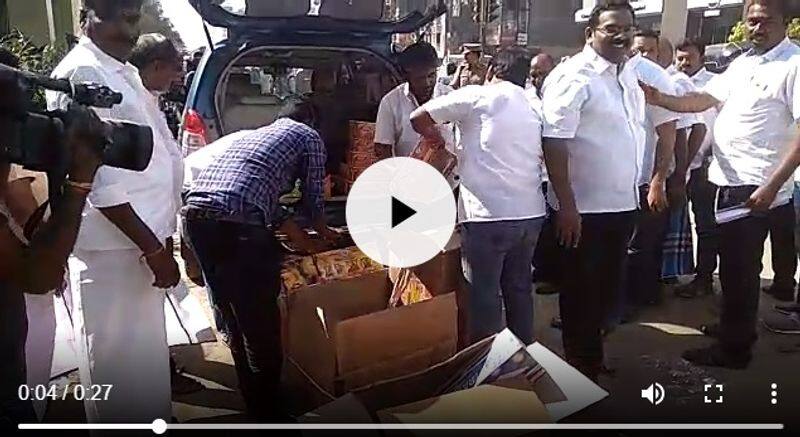 Sendhil Balaji Supporters at Anna Arivalayam Video