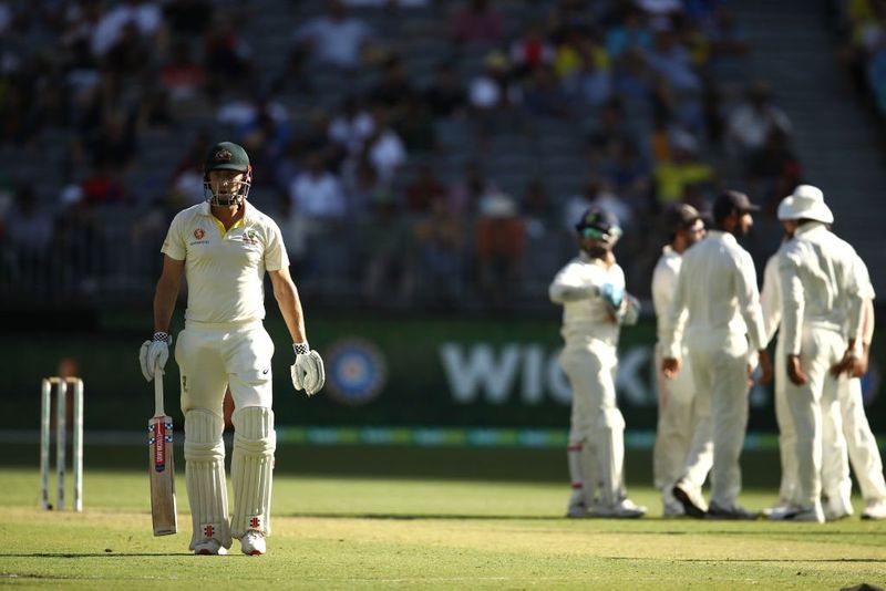 India vs Australia test cricket Host dominate first day in perth test