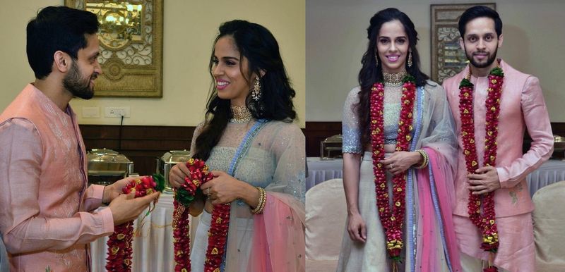 Saina Nehwal and Parupalli Kashyap surprise fans they are married couple now