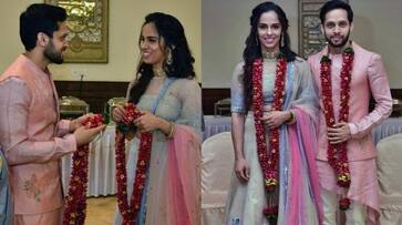 Saina Nehwal and Parupalli Kashyap wedding