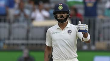 India Australia 2nd Test Day 2 Perth Virat Kohli Ajinkya Rahane