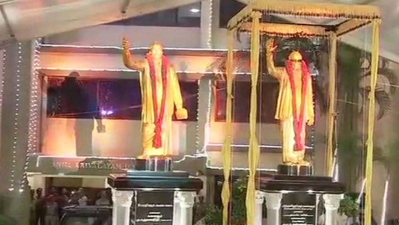 Karunanidhi Statue opening in soniagandhi