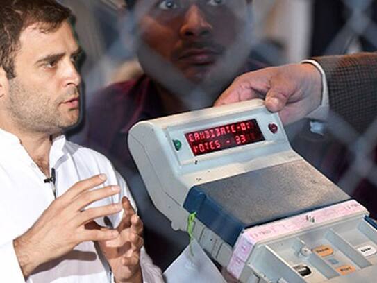 Opposition parties meet Election Commission over EVM issue, demand matching of 50 percent results with VVPATs