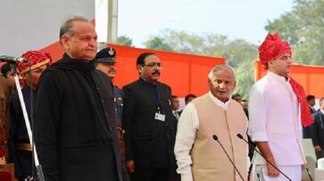 Ashok Gahlot take oath CM and Pilot deputy in Rajasthan