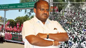 'Farmer's son' Kumaraswamy fails to stop farm distress; aggrieved march to Delhi for loan waiver