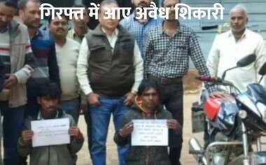 शेर का अवैध शिकार करने वाले हुए गिरफ्तार
