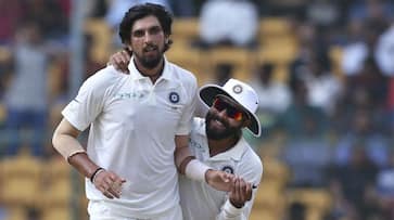 India Australia 2nd Test teammates Ishant Sharma Ravindra Jadeja fight video Perth