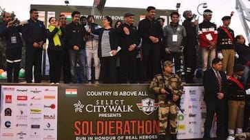 Soldierathon India runs war heroes raises awareness war veterans Vijay Diwas