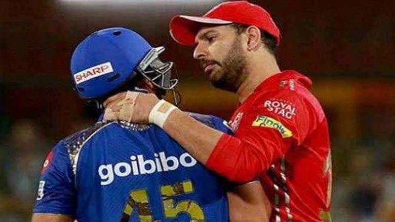 IPL Auction 2019 Yuvraj Singh Has A Message For Rohit Sharma