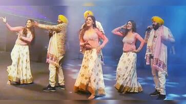 SAPNA CHAUDHARY BHANGRA DANCE VIDEO WITH DALER MEHNDI