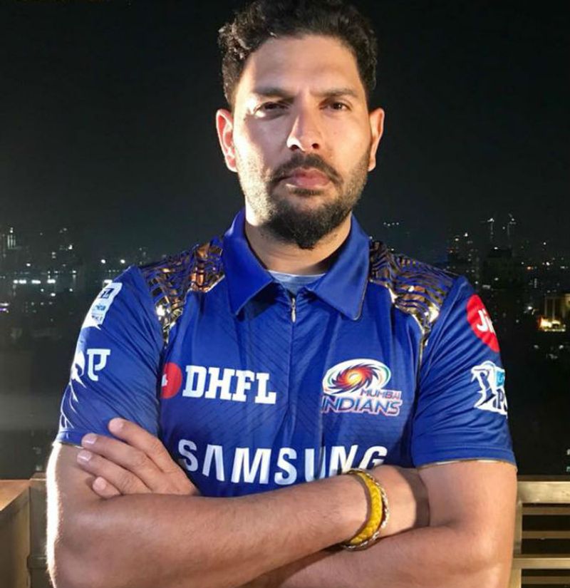 Mumbai Indians reviles Yuvraj singh jersey for ipl 2019