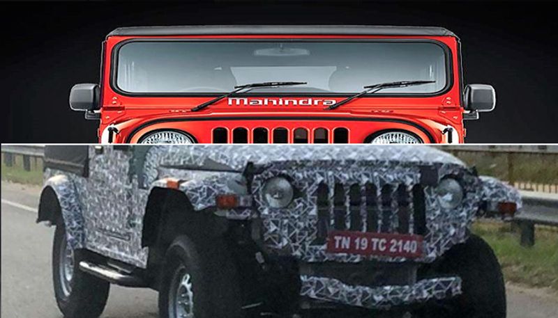 New Mahindra Thar Again Spotted In Camera